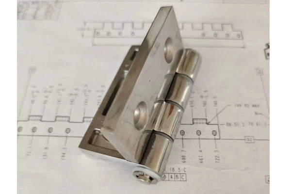Impact-resistant Composite Door Hinges