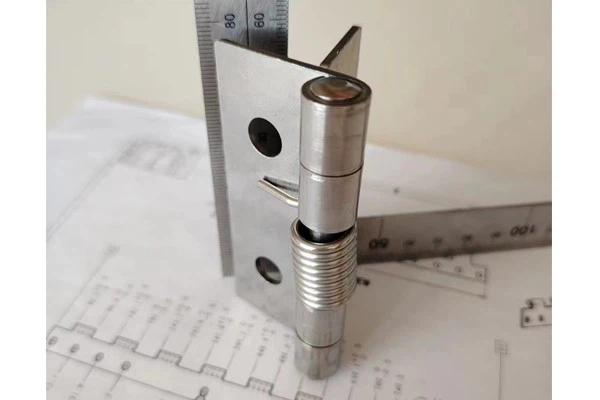 Mirror Brushed Easy To Install Spring Hinge