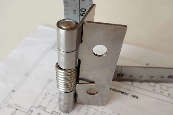 Mirror Brushed Easy To Install Spring Hinge