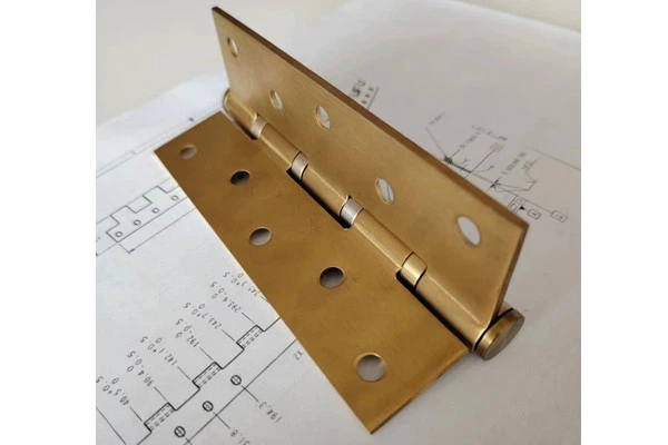Rust-resistant Brass Fixed Hinges