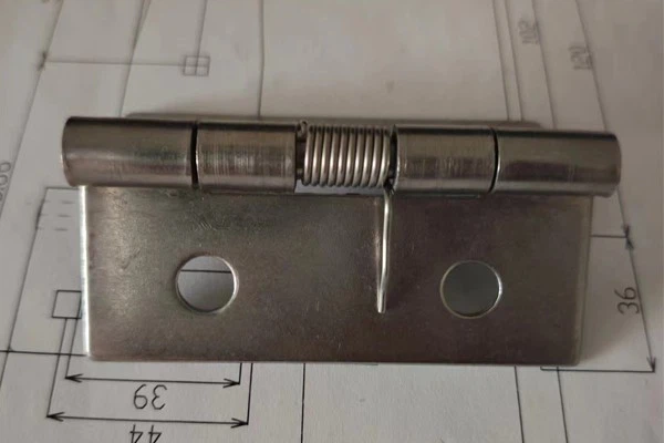 Stainless Steel Plasma Cut Spring Hinges, High Precision Craftsmanship, For Precision Electronic Equipment Cabinets