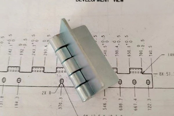 Weldable Aluminum Hinges