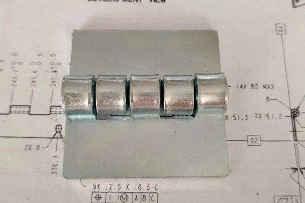Zinc-aluminum Coated Heavy Duty Torque Hinge